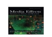 media effects advances in theory and research 3rd edition Doc