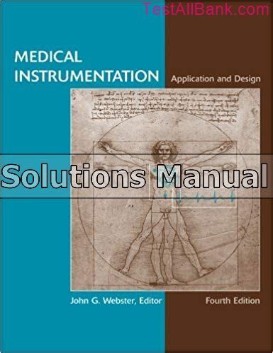 medical instrumentation webster solutions manual PDF