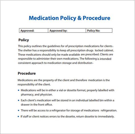 medical policies and procedures manual Epub