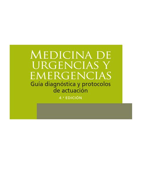 medicina urgencias guia diagnostica jimenez murillo pdf Epub