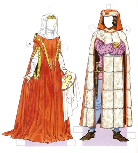 medieval costumes paper dolls dover paper dolls Kindle Editon