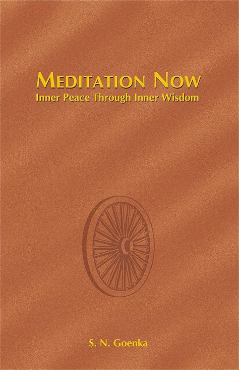 meditation now inner peace through inner wisdom Kindle Editon