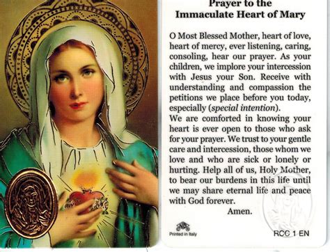 meditation prayer on mary immaculate Reader