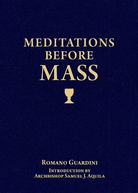 meditations before mass Kindle Editon