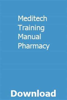 meditech-rx-training-manual-a-fort-hays-state-university Ebook Kindle Editon