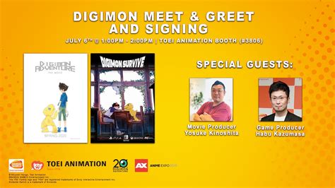 meet and greet digimon