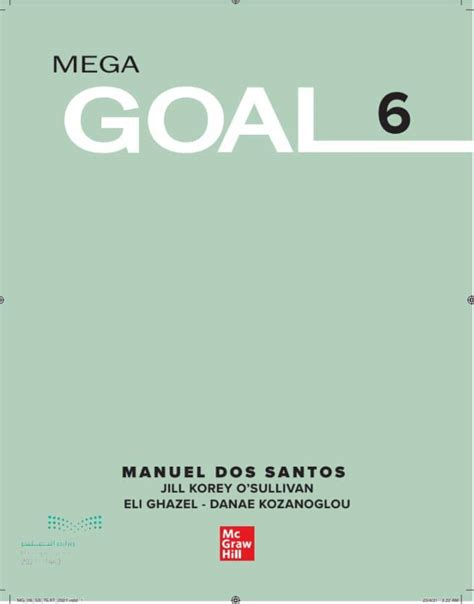 mega goal 6 student pdf Ebook PDF