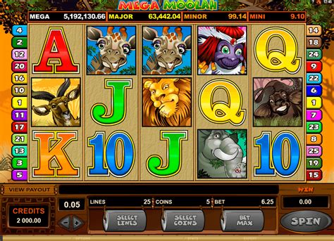 mega moolah slot game