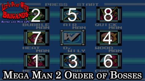 megaman 2 boss order