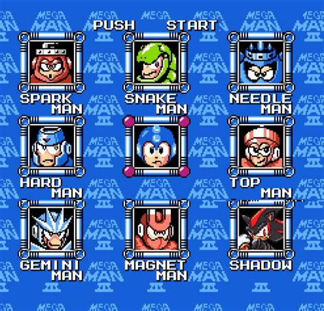 megaman 3 order