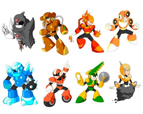 megaman robot masters