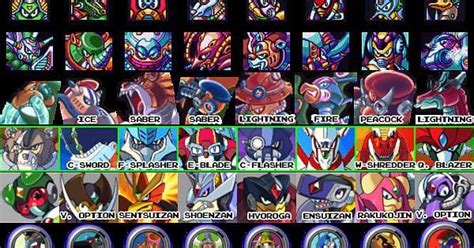 megaman x boss order