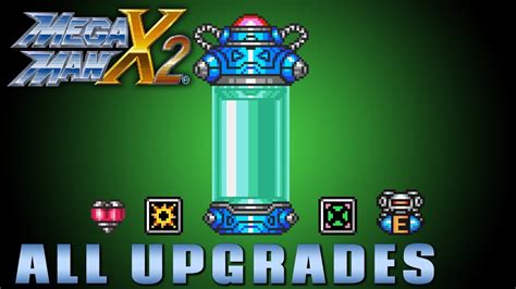 megaman x2 upgrades