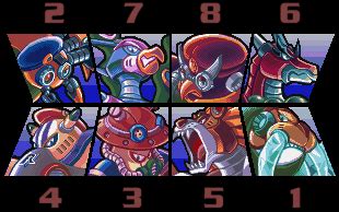 megaman x4 zero boss order