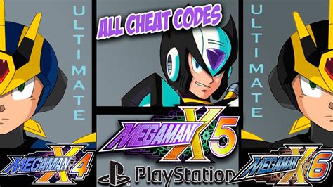 megaman x5 cheat codes