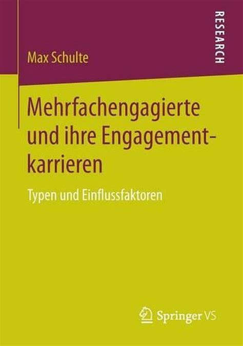 mehrfachengagierte ihre engagementkarrieren typen einflussfaktoren Epub