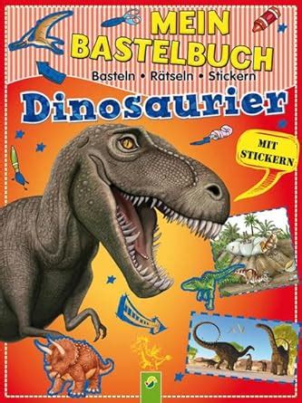 mein bastelbuch dinosaurier basteln stickern Doc