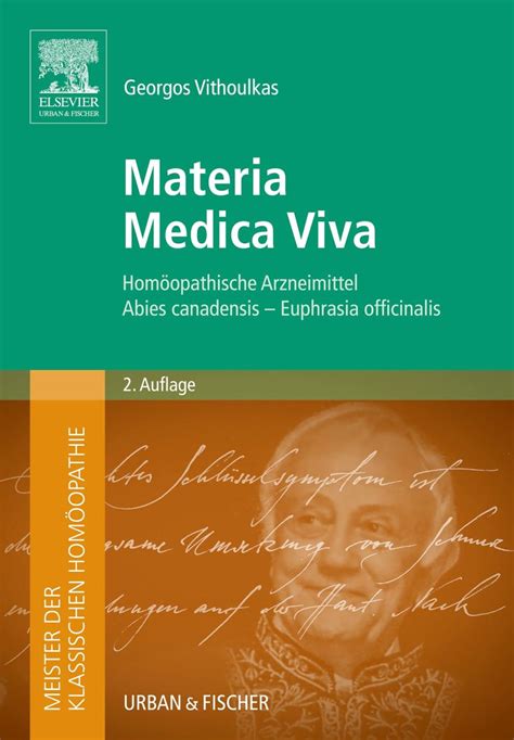 meister klassischen hom opathie materia medica Reader