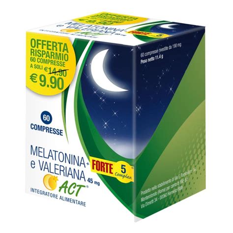 melatonina e valeriana