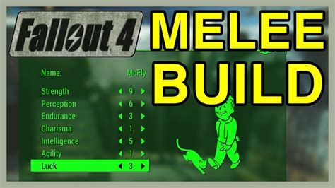 melee build fallout 4