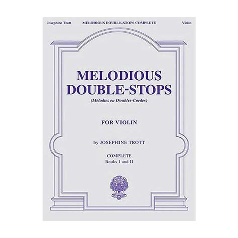 melodious double stops for violin book 1 Epub