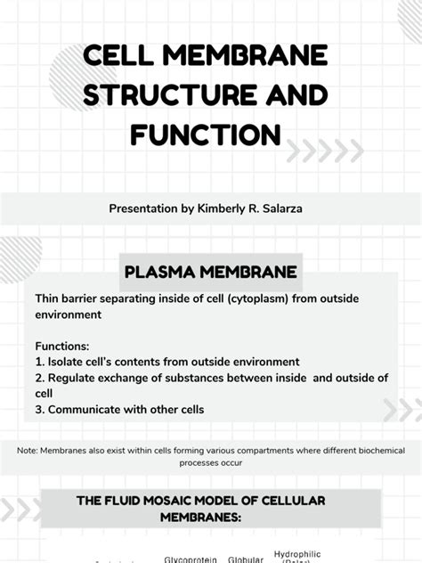 membrane functionpdfopenwetware Reader