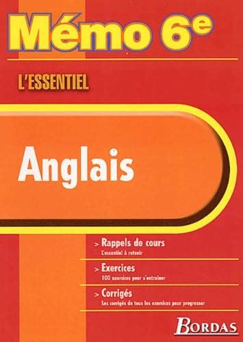 memo essentiel anglais 3e ancienne Epub