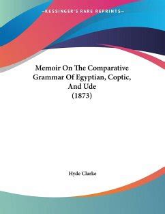 memoir on comparative grammar of Kindle Editon