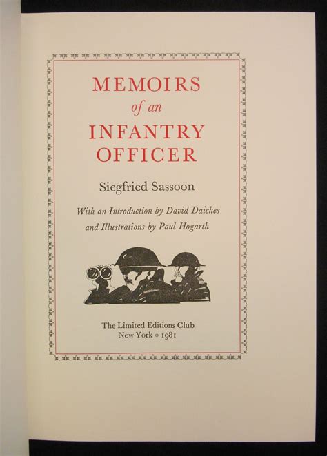 memoirs of an infantry officer PDF