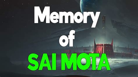 memory of sai mota