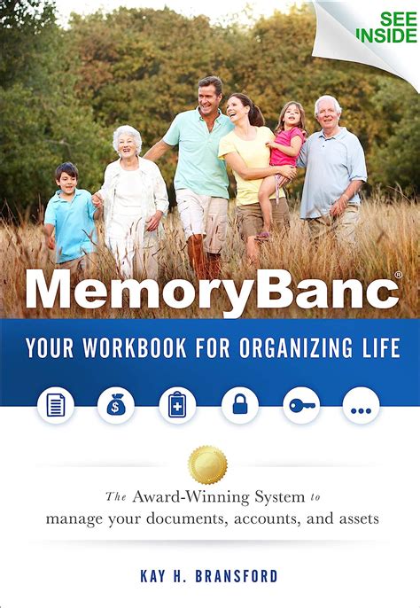memorybanc your workbook for organizing life PDF
