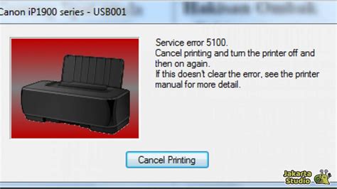 mengatasi printer canon mp250 error 5100 Doc