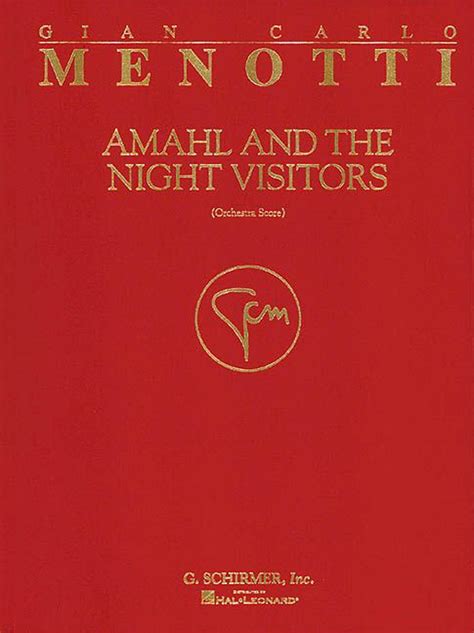 menotti amahl and the night visitors PDF