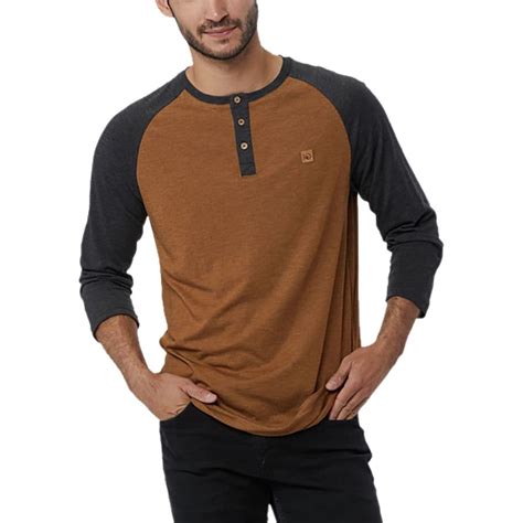 mens 3 4 sleeve shirts