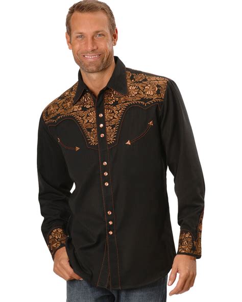 mens western shirt