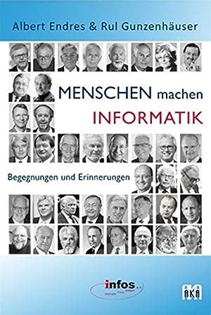 menschen machen informatik begegnungen erinnerungen Reader