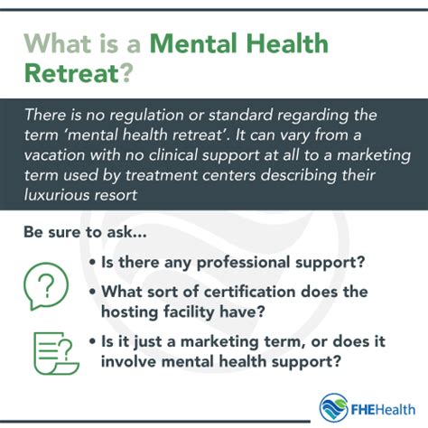 mental health retreat covered by insurance