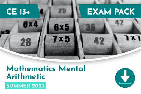 mental maths papers iseb Kindle Editon
