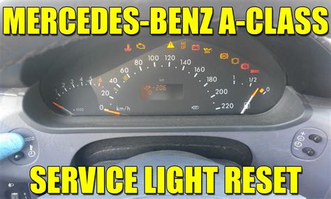 mercedes a class service reset w168 pdf Epub