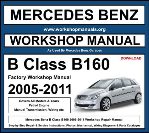 mercedes b class manual PDF