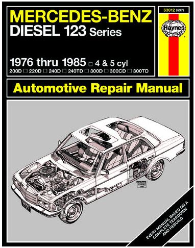 mercedes benz 300d 300td repair manual pdf 1977 Doc