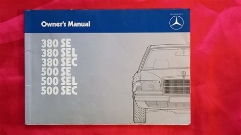 mercedes benz owners manuals PDF