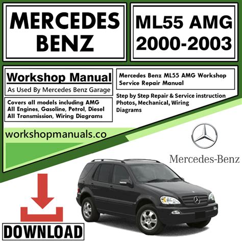 mercedes benz repair manual for ml55 PDF