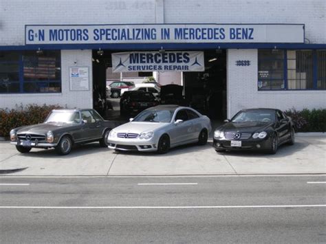 mercedes benz repair shop Reader