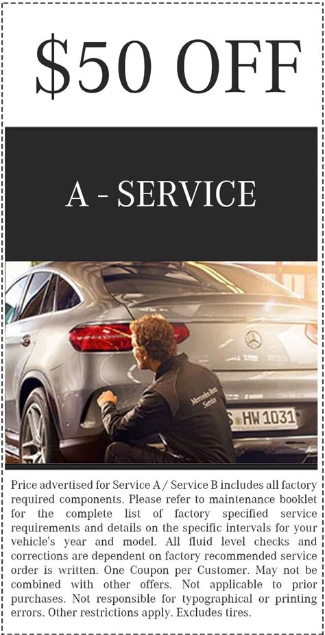 mercedes benz service specials PDF