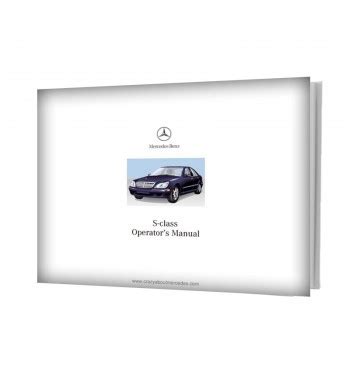 mercedes benz w220 1999 owners manual Reader