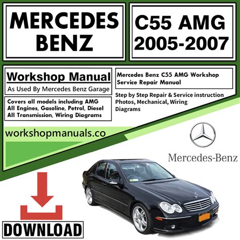mercedes c55 amg manual PDF