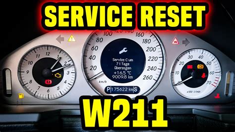 mercedes e klasse service zurckstellen Reader