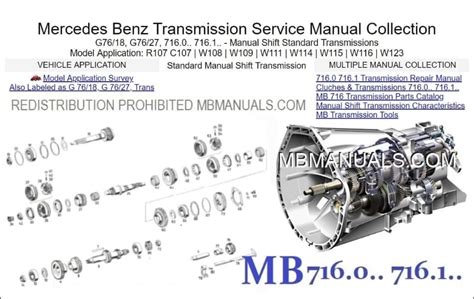 mercedes manual transmission service manual Reader