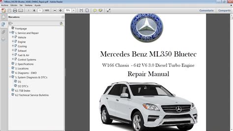 mercedes ml350 manual pdf Kindle Editon